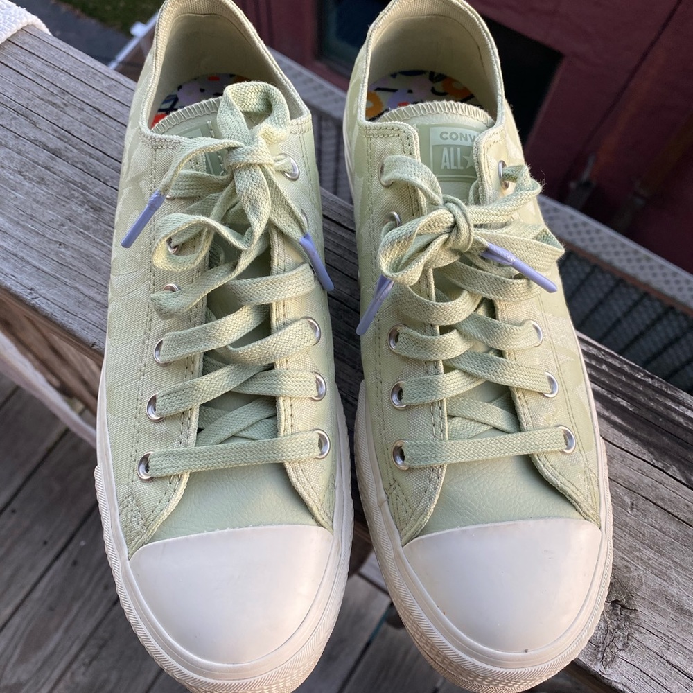 Green Converse
